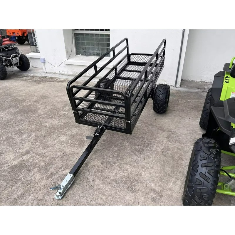 Heavy Equipment Yard - Reboque basculante de aço para ATV,