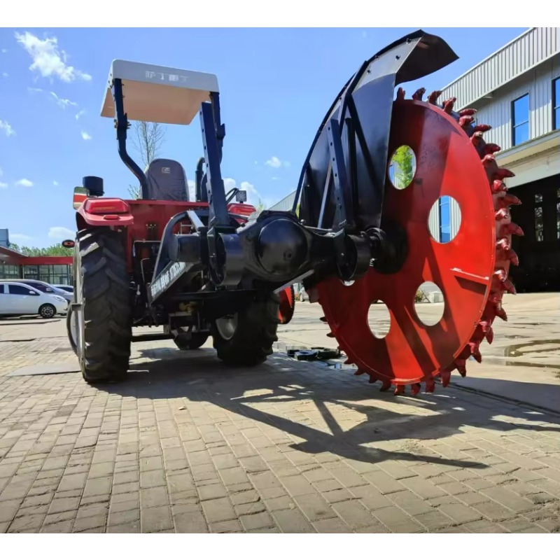 Heavy Equipment Trencher - Escavadeira de Disco Acionada por TDF