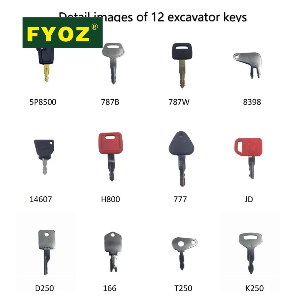 Conjunto de 12 Chaves de Igniç - Heavy Equipment Cat avaliação e preço