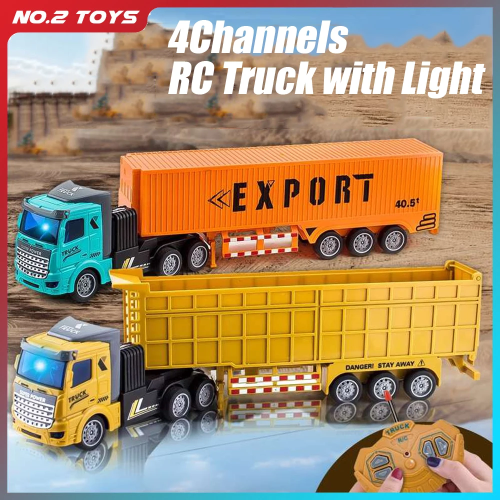 1/48 rc caminhão contêiner bri - Heavy Equipment Vehicles avaliação e preço