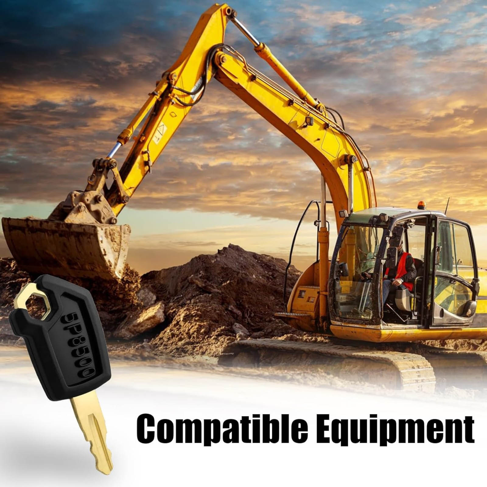 10 Peças Chave de Ignição 5P85 - Heavy Equipment Cat avaliação e preço