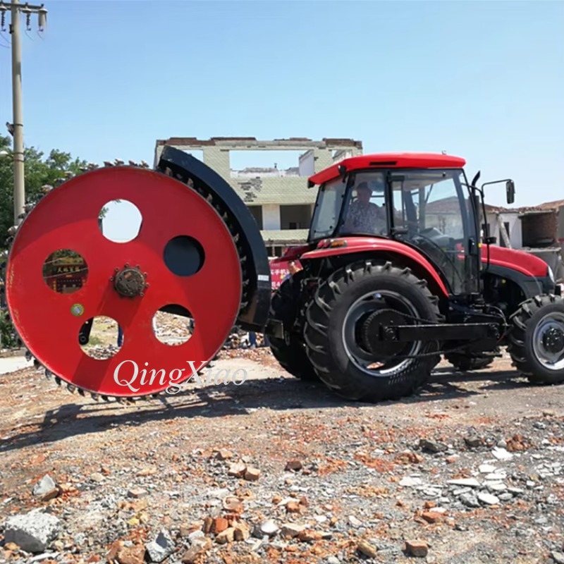 Escavadeira de Disco Acionada  - Heavy Equipment Trencher avaliação e preço