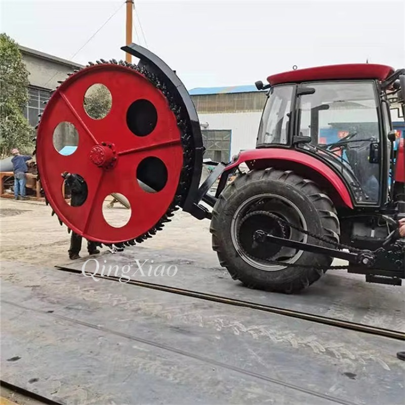 Escavadeira de Disco Acionada  - Heavy Equipment Trencher avaliação e preço